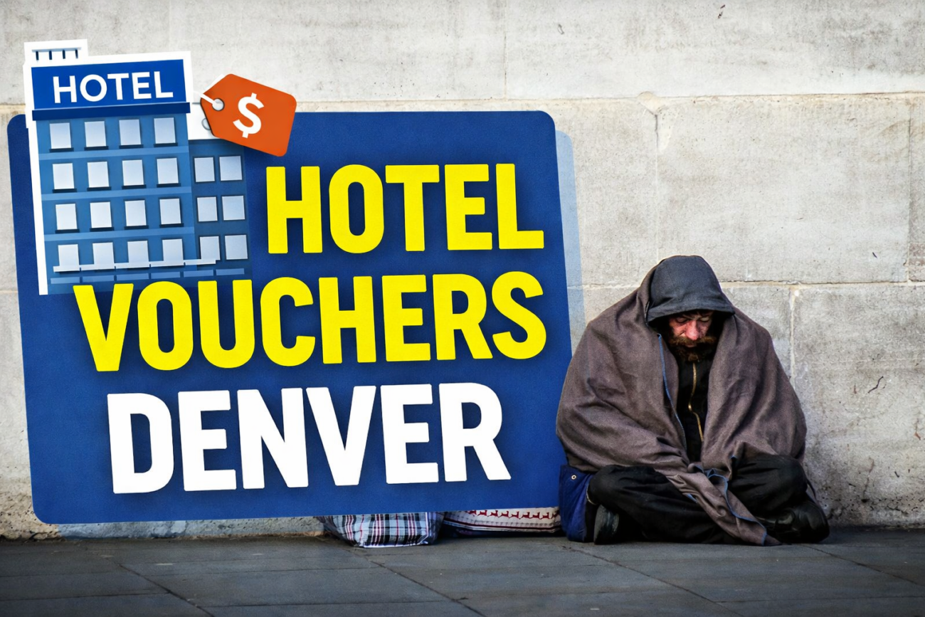 Hotel Vouchers for Homeless Denver, Colorado