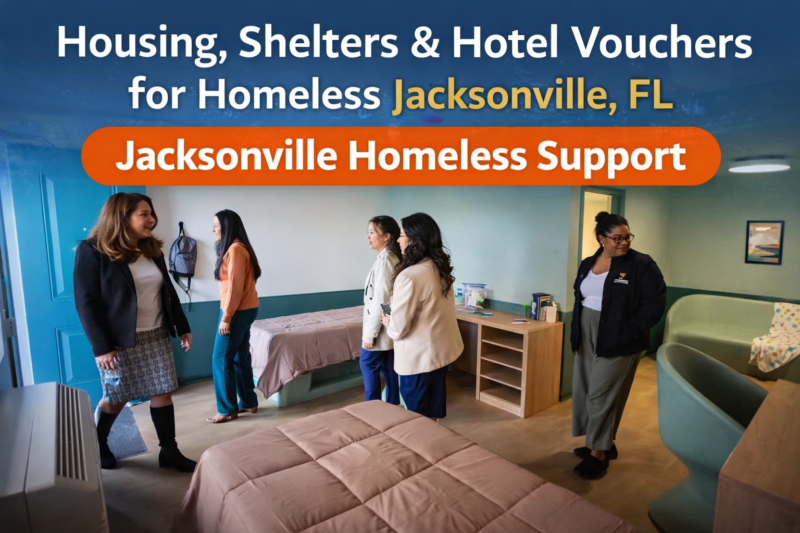 Find Places that may offer Hotel Vouchers for Homeless Jacksonville, FL