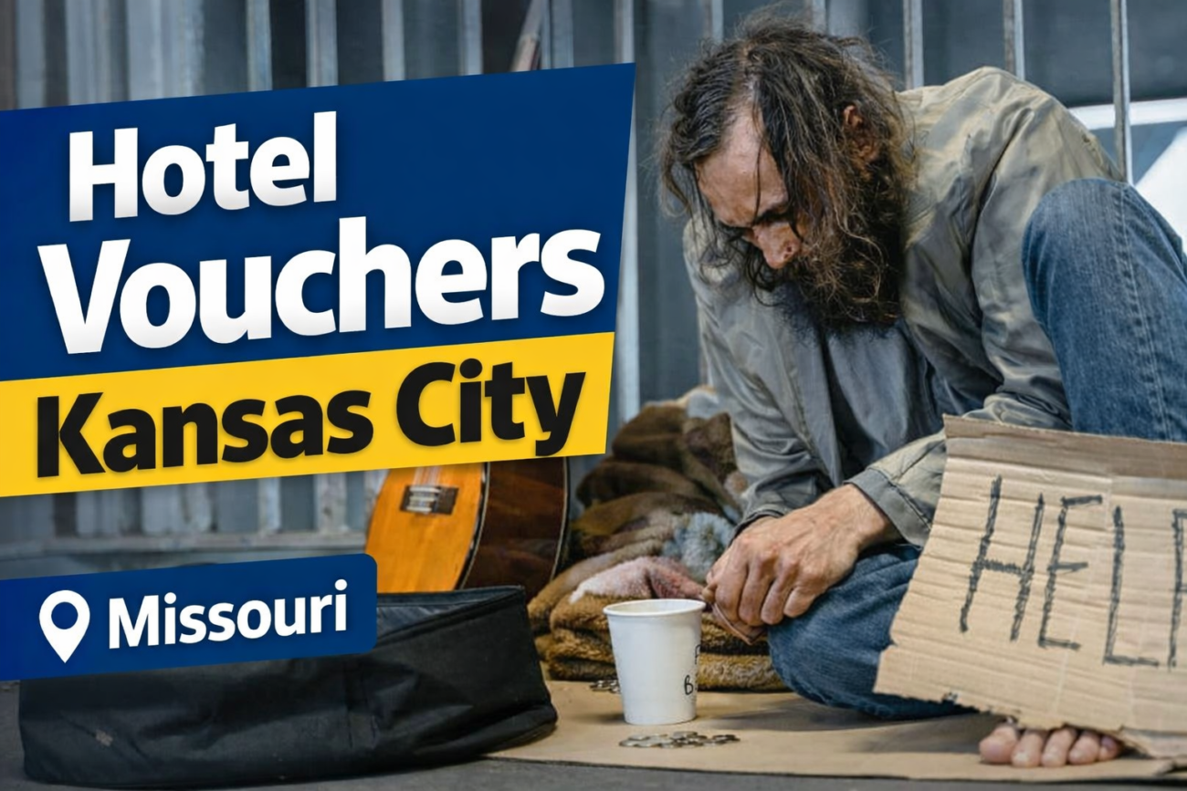 Hotel Vouchers for Homeless in Kansas City, Missouri