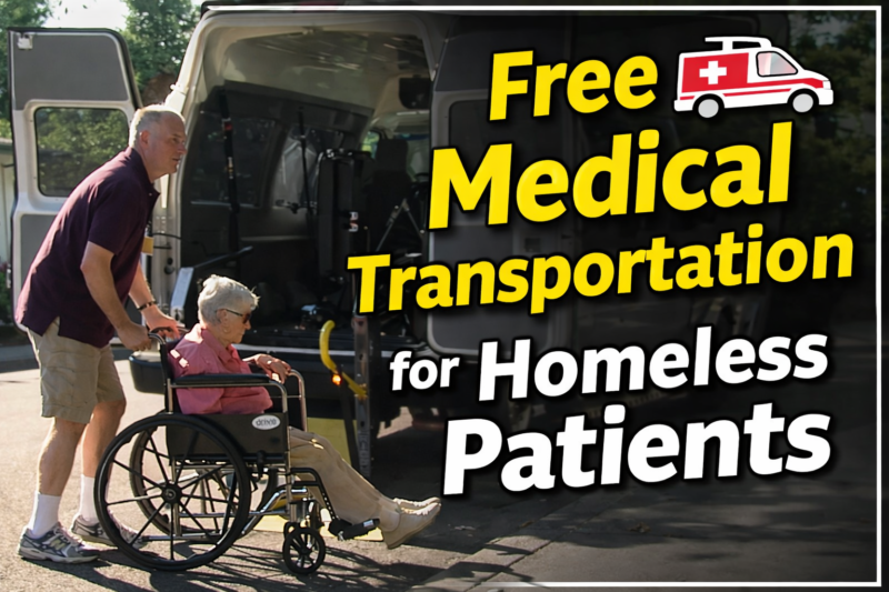 How to Get Free Medical Transportation for Homeless Patients