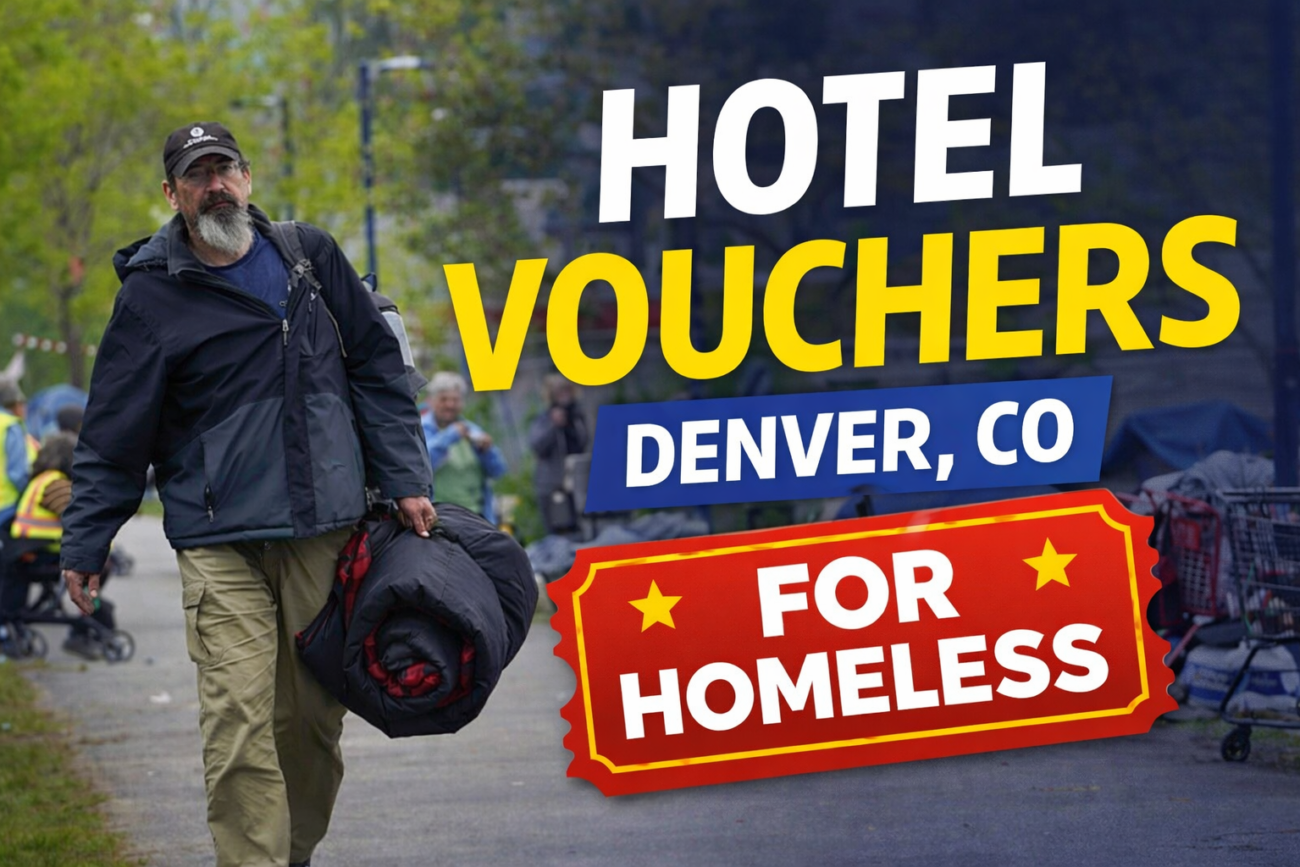 Hotel Vouchers for Homeless Denver, CO