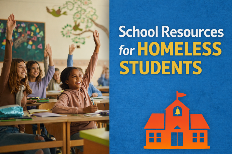 School Resources for Homeless Students
